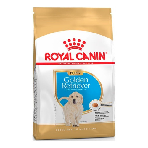 Alimento Royal Canin Breed Health Nutrition Golden Retriever Puppy para perro cachorro de raza grande sabor mix en bolsa de 12kg