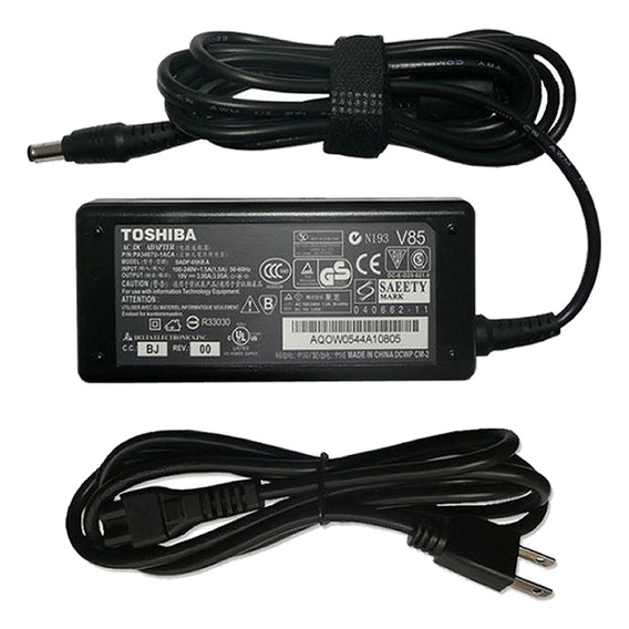 Cargador De Laptop Toshiba Satellite 19v 3.42a 65w Ofertón!