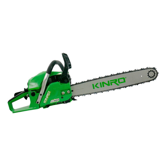 Motosierra Kinro Mk55720 57cc 3.1hp Barra De 20 Pulgadas Color Verde