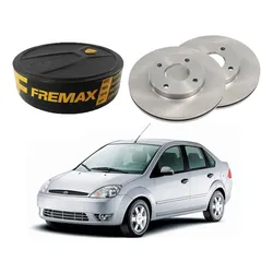  Disco Freio Dianteiro Fiesta Sedan 1.6 2003 A 2006