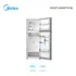 Heladera Inverter Frio Seco Midea Mdrt489mtr46 bruta 368 Lt Color Gris