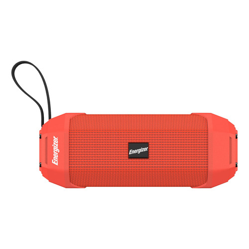 Parlante Bluetooth Con Batería Portátil Energizer Color Rojo