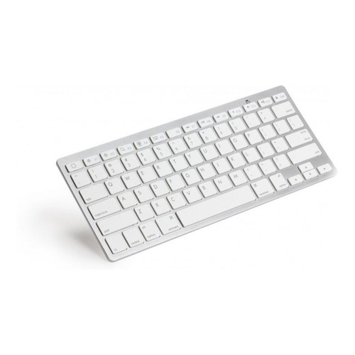 Teclado Bluetooth 3.0 Compatible Macbook Windows Android Color del teclado Blanco