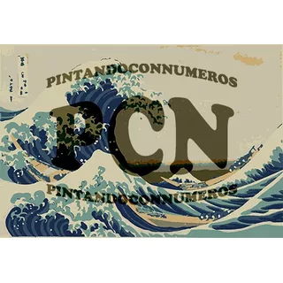 Pcn - Pintando Con Numeros - 16-la Ola-30x40