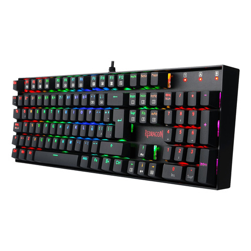 Kit de teclado y mouse gamer Redragon K551RGB-BA