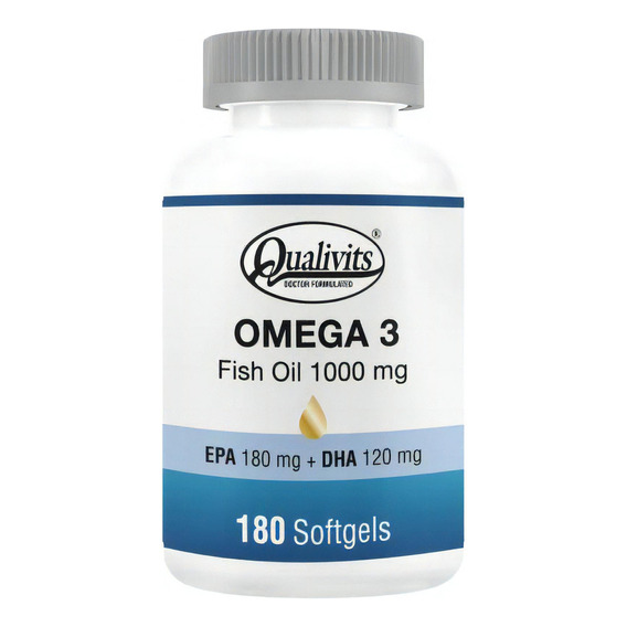 Omega 3 Fish Oil 1000 Mg 180 Cap