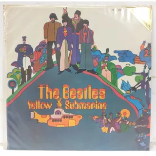 The Beatles Yellow Submarine Lp Nac Capa Sanduiche+envelope