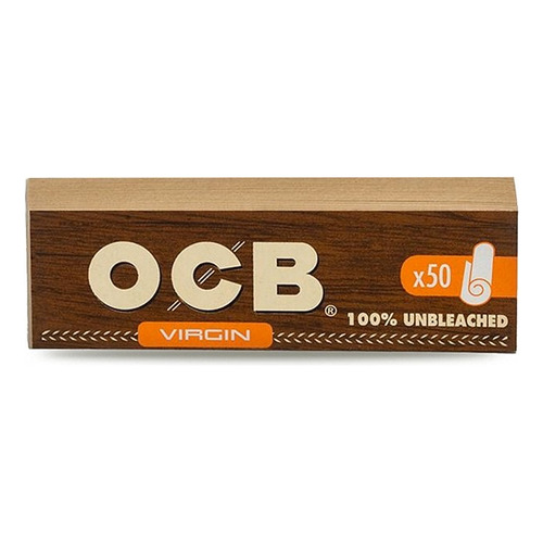 Filtros Tips Librito Ocb Carton Modelo Virgin 50u Sabor Ninguno