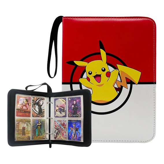 Album Pokemon - 400 Cartas Estuche Con Cierre Impermeable !