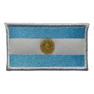 Parches Bandera Argentina Bordada P/ Coser Calidad Premium