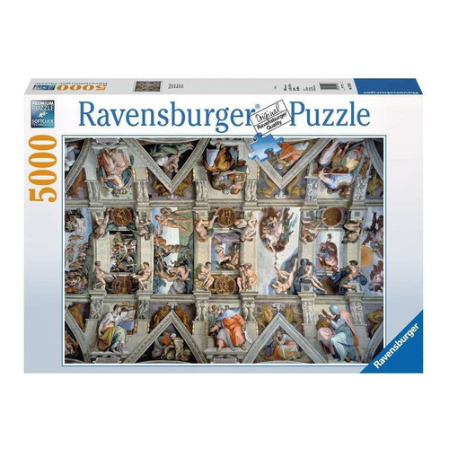 Rompecabezas Ravensburger 5000 piezas Capilla Sixtina