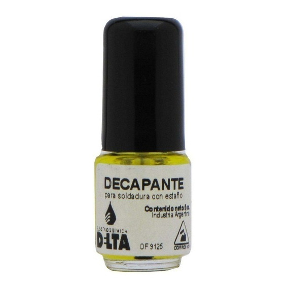 Decapante Soldadura Con Estaño Delta 5cc Soldador