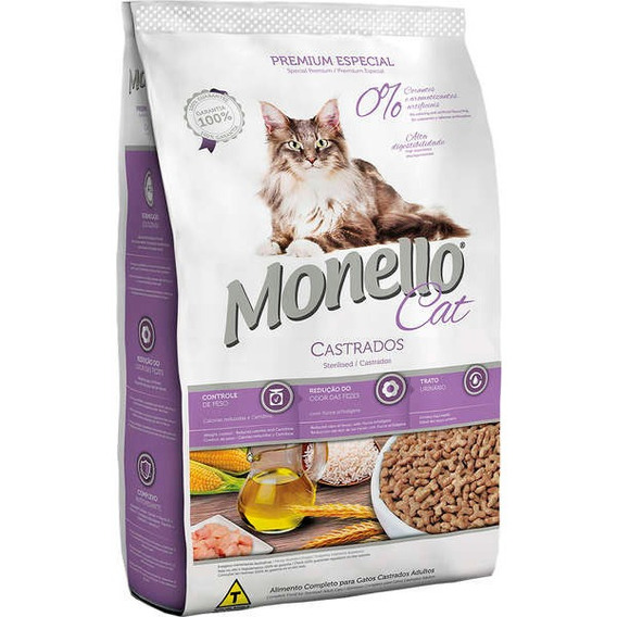 Monello Gato Castrado 10kg Con Regalo