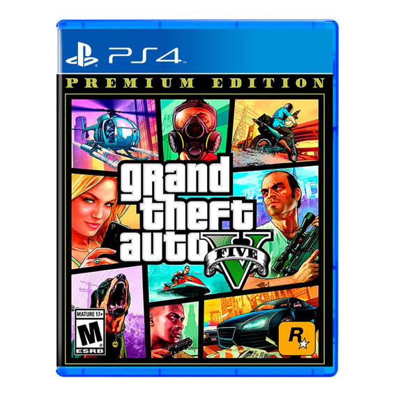 Grand Theft Auto V Premium Ps4 Gta