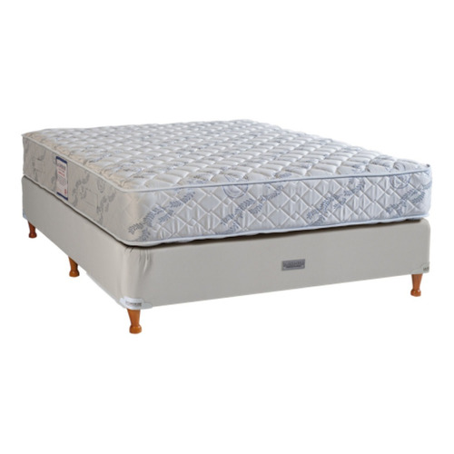 Sommier Americana La Cardeuse Primor de Luxe Queen de 190cmx160cm  gris