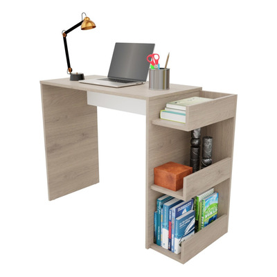 Escritorio Shelf Color Ceniza