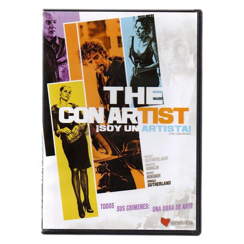 The Con Artist Soy Un Artista Donald Sutherland Pelicula Dvd