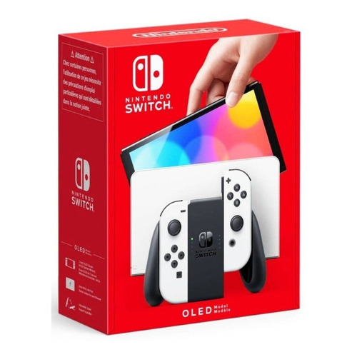 Consola Nintendo Switch Modelo Oled Blanca Color Blanco