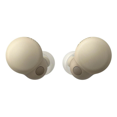 Audífonos in-ear gamer inalámbricos Sony LinkBuds S WF-LS900N YY2950 crema con luz LED