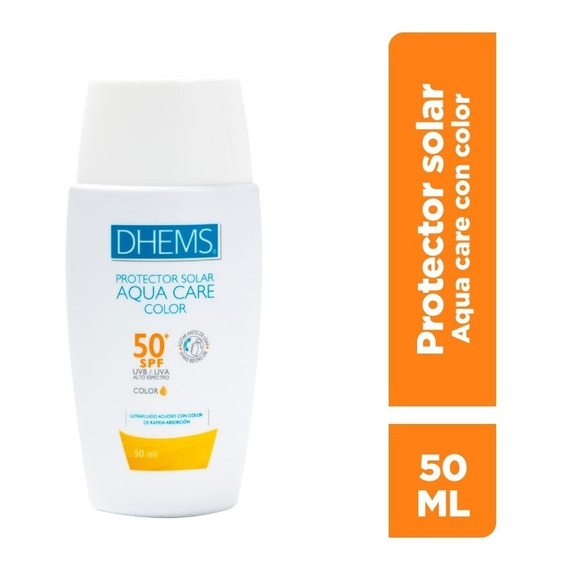 Protector Solar Aqua Care Con Color Dh