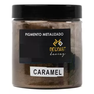 Pigmento Metalizado Chocolate Decoart Para Resina Epoxi 50g