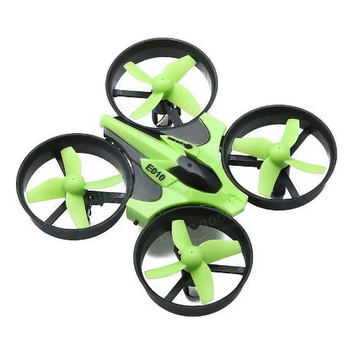 Mini drone Eachine E010 verde 1 batería
