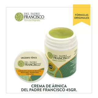 Crema De Arnica Del Padre Francisco 45g. + Envio