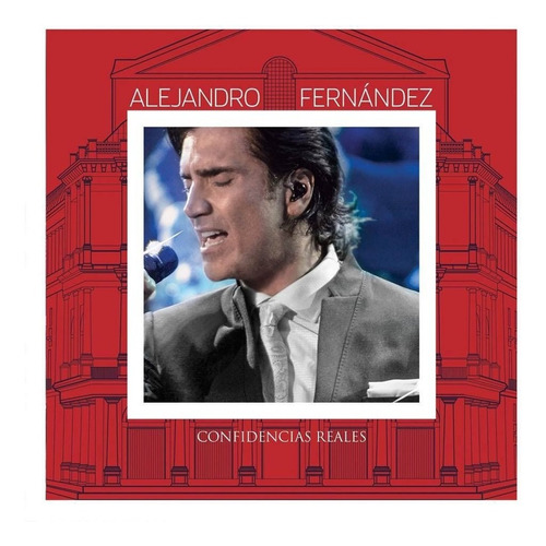 Alejandro Fernandez - Confidencias Reales - Disco Cd + Dvd