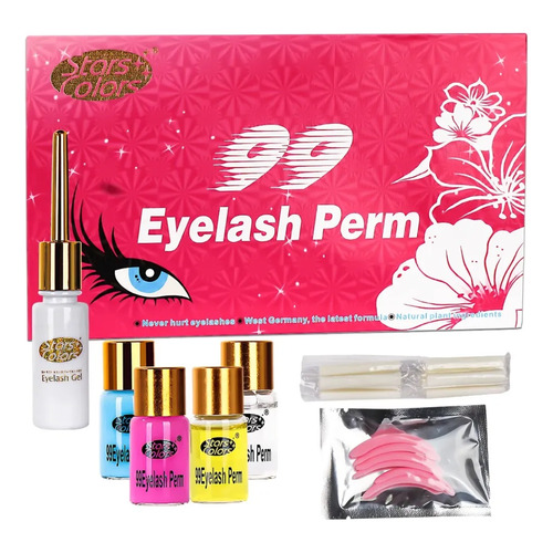 Kit Eyelash Lift Permanente Para Rizado De Pestañas Stars Co