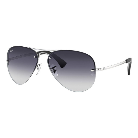 Gafas De Sol Ray Ban Rb3449 Mujer Y Hombre Originales Color Gris Color del armazón Gris