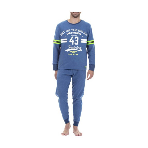 Pijama Hombre Micropolar Talla S M L Xl 