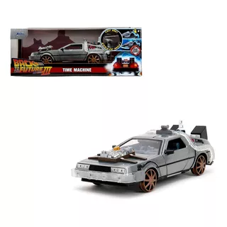 Delorean Road Train Volver Al Futuro 3 Jada Escala 1/24