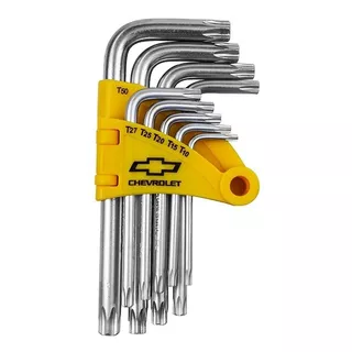 Jogo De Chave Torx - 9 Pçs - Chevrolet S/ Furo Guia Gm5121