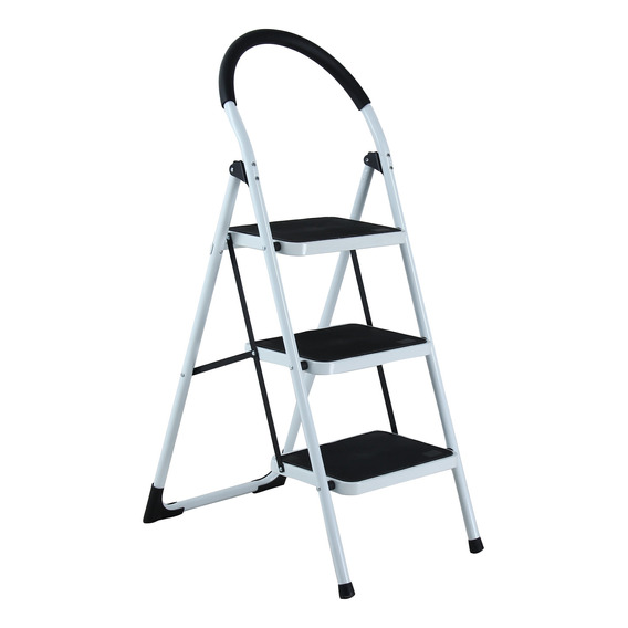 Escalera Tubular Plegable De 3 Peldaños Masescaleras 