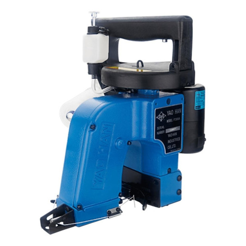 Máquina de coser Yao Han F300A portable azul 110V