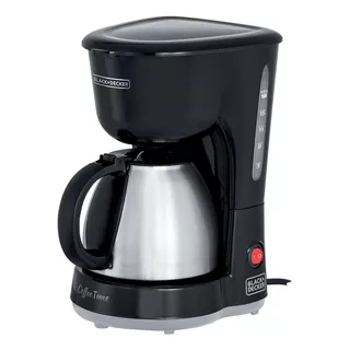 Cafeteira Black+decker 18 Cafés Inox Cm15-br 127v Cor Preto