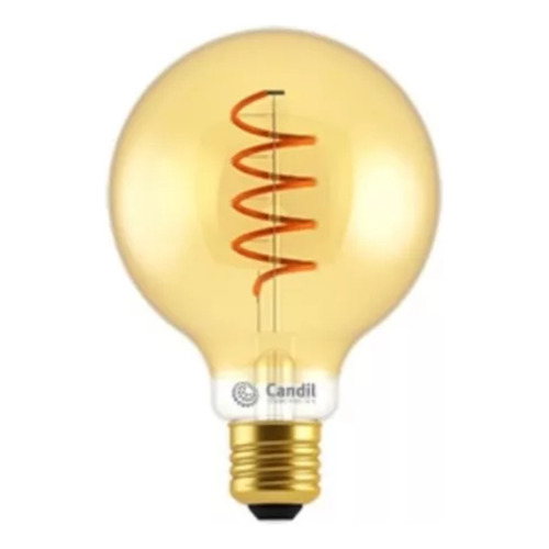 Lámpara Filamento Gold Led 5 Watts Pera Chica E27 Candil Color de la luz Blanco cálido