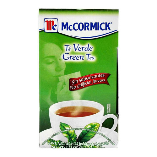 Té Mccormick Verde 25s