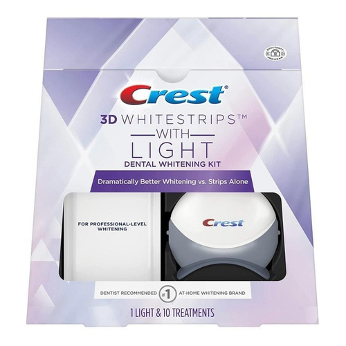 Crest Whitestrips 3d Tiras Para Blanquear Dientes Con Luz