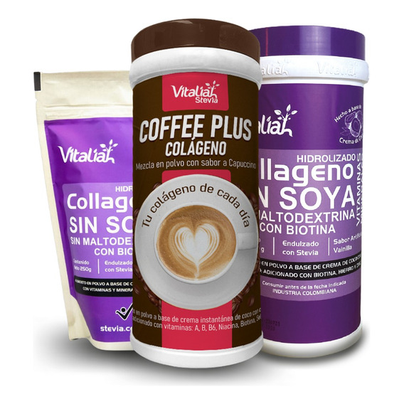Colágeno Vainilla + Cofee Plus - g a $44