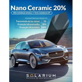 Película Nanocerâmico G-20 Grafite Térmica Com 1,52m X 5m