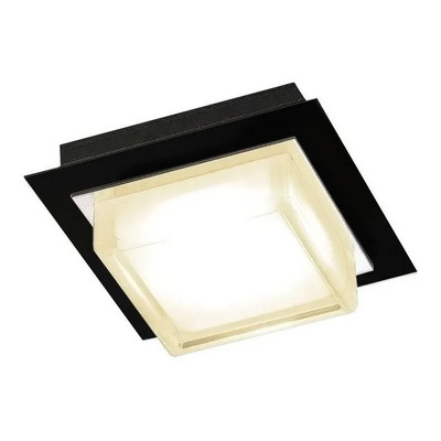 Plafon Led Cube 4 Luces Negro Alta Potencia Led Dimerizable