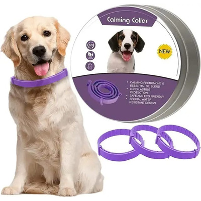 Collar Calma Ansiedad Ajustable Calmante Perros Relajante