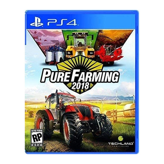 Video Juego Techland Pure Farming 2018 Playstation 4