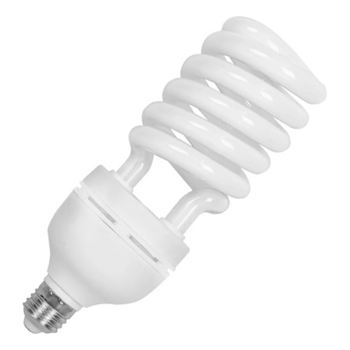 Lámpara Espiralada Interelec 65w Luz Cálida Bajo Consumo