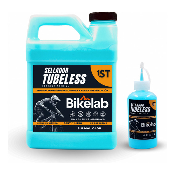 Sellador Tubeless Bikelab 1 Litro + Bote Aplicador 125ml