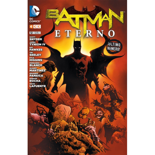Batman Eterno # 12, De Kyle Higgins. Editorial Ecc España, Edición 1 En Español