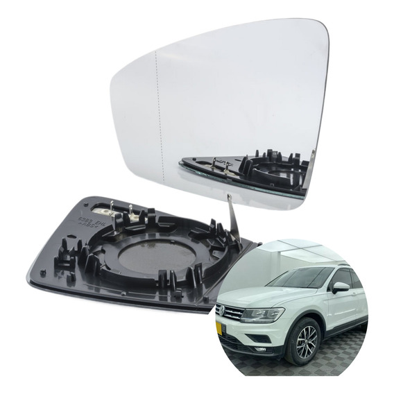 Luna Espejo Izquierdo Compatible Volkswagen Tiguan 2018-23