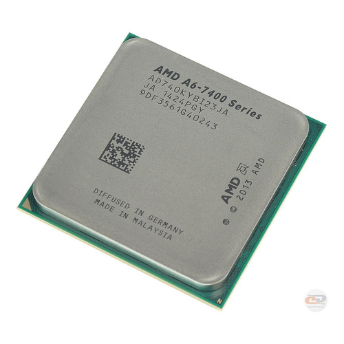 Procesador gamer AMD A6-Series A6-7400K AD740KYBJABOX  de 2 núcleos y  3.9GHz de frecuencia con gráfica integrada