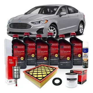 Kit Troca Oleo Motorcraft Novo Ford Fusion 2.0 2013 A 2019